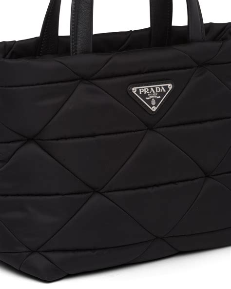 prada padded re-nylon tote bag|Prada nylon waist bags.